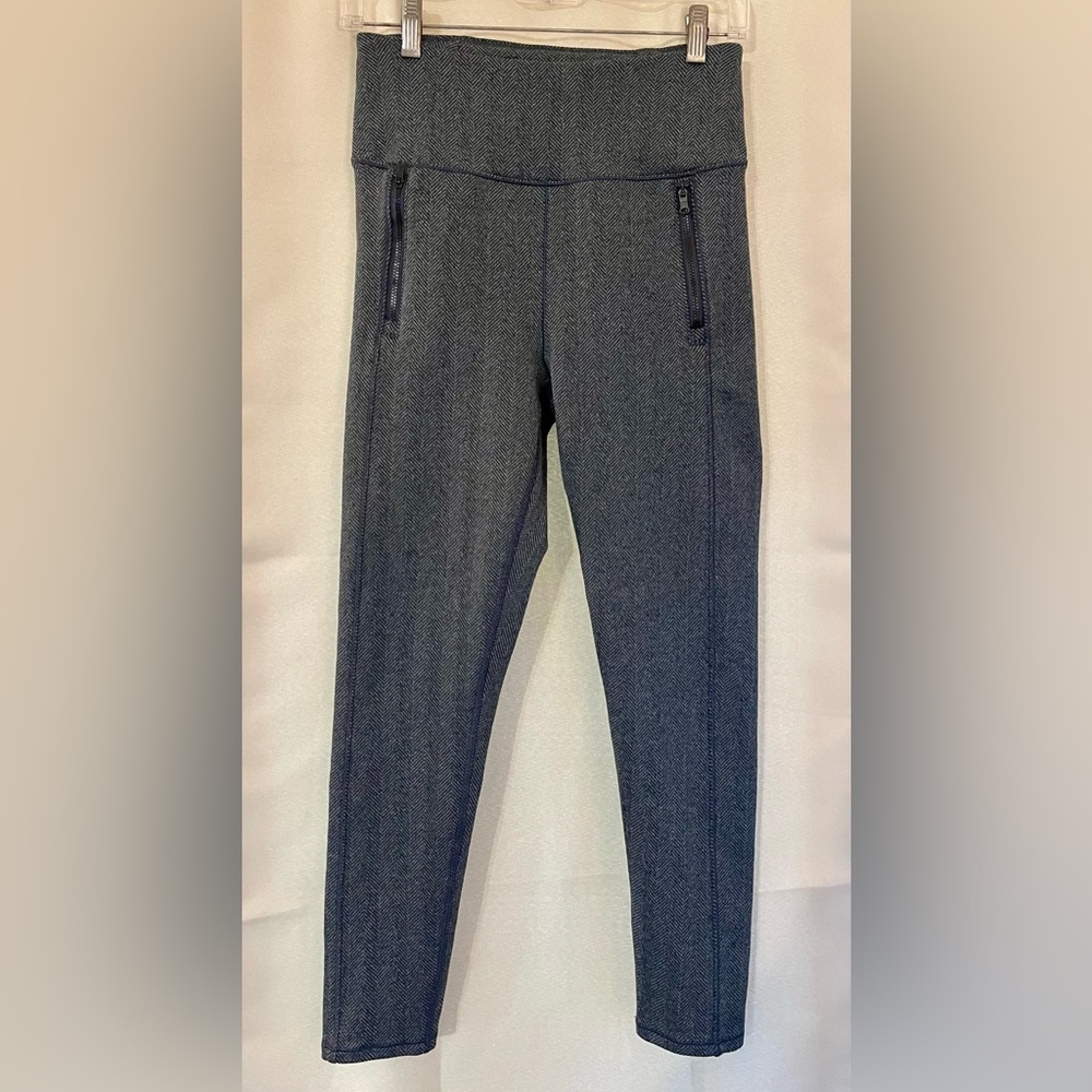 Calia Grey Herringbone Full Length Leggings - Size M